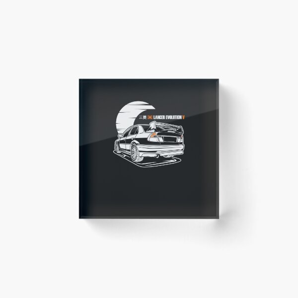 Item preview, Lancer Evo V - White Print designed and sold by neangplac.