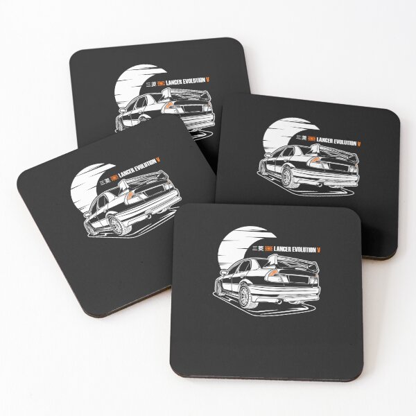 Item preview, Lancer Evo V - White Print designed and sold by neangplac.