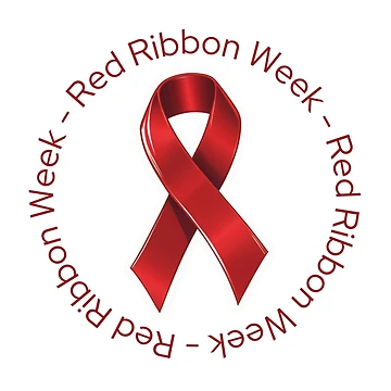 Artwork thumbnail, Red Ribbon Week - Circle by LewpyG