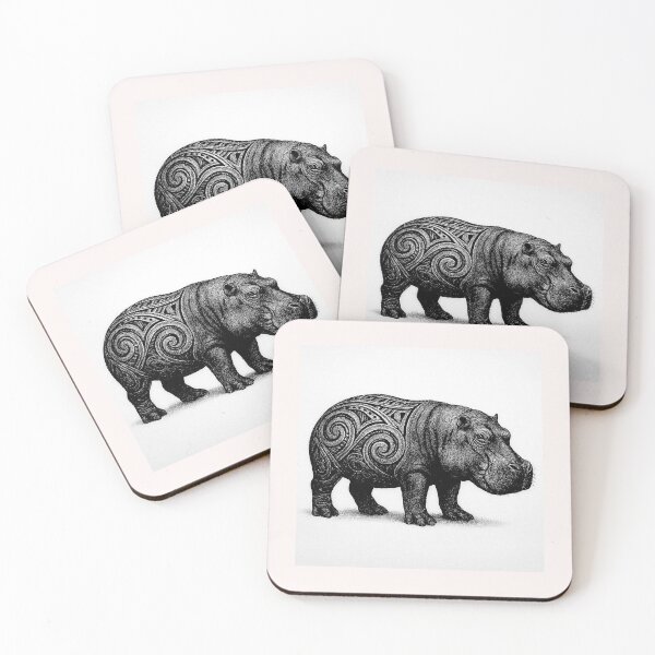 Item preview, Hippos  Tattoo #4 designed and sold by Helios Be. Lavsh.