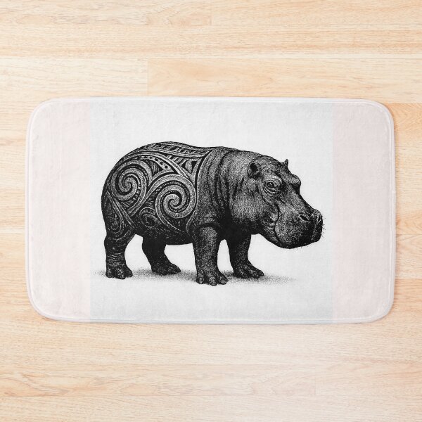 Item preview, Hippos  Tattoo #4 designed and sold by Helios Be. Lavsh.
