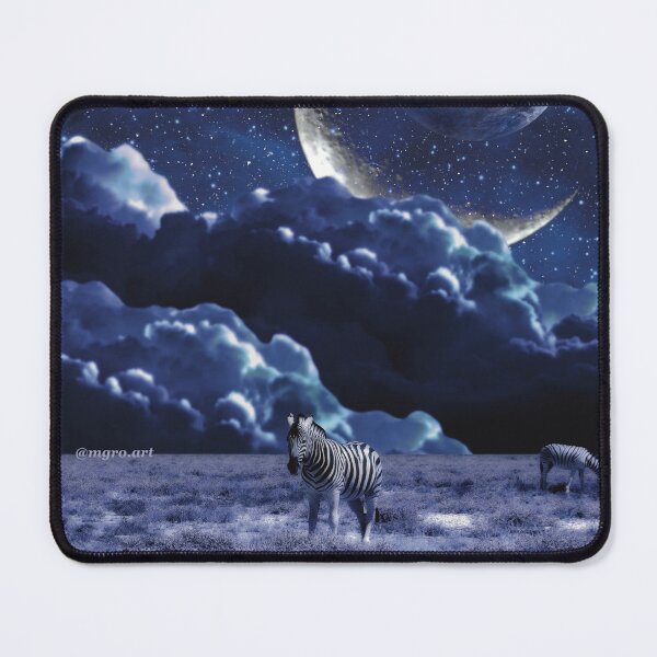 Item preview, Magical zebras, spirit animal collage designed and sold by mgro-art.