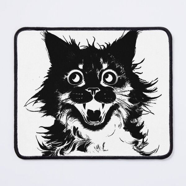 Item preview, Crazy cat designed and sold by Martika7.