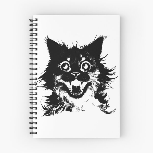 Item preview, Crazy cat designed and sold by Martika7.
