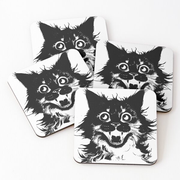 Item preview, Crazy cat designed and sold by Martika7.
