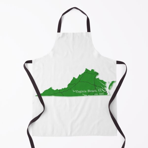 Item preview, Virginia Beach, VA [Green] designed and sold by PhilbonianDezin.