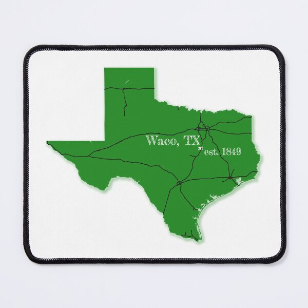 Item preview, Waco, TX [Green] designed and sold by PhilbonianDezin.