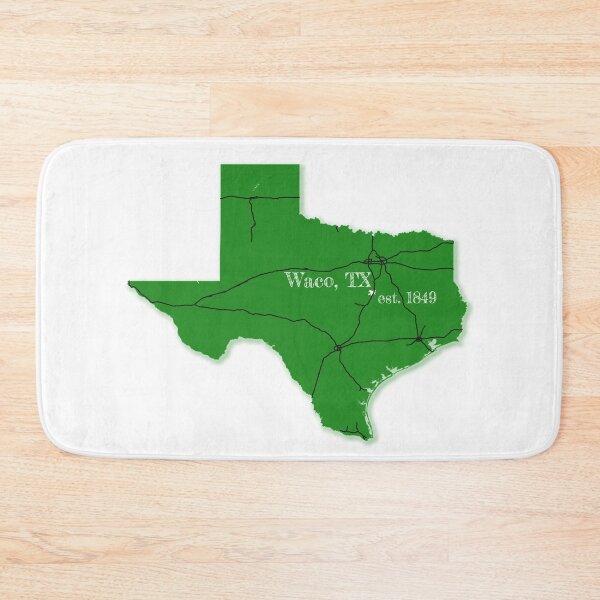 Item preview, Waco, TX [Green] designed and sold by PhilbonianDezin.