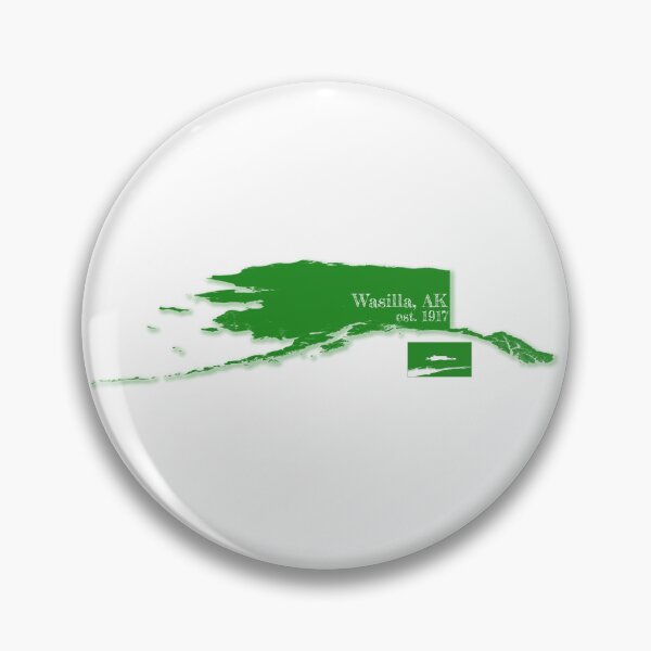 Item preview, Wasilla, AK [Green] designed and sold by PhilbonianDezin.