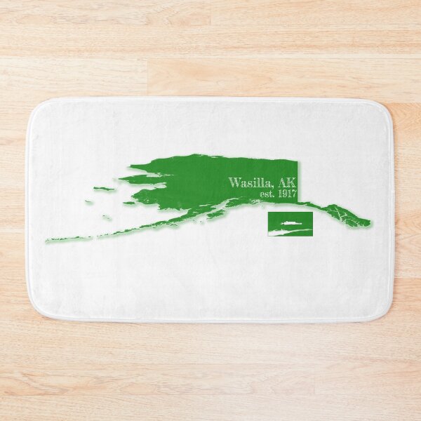 Item preview, Wasilla, AK [Green] designed and sold by PhilbonianDezin.