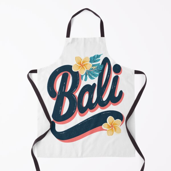 Item preview, Bali lettering with tropical flower designed and sold by Meiersbeste.