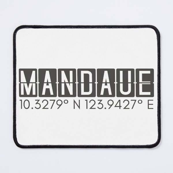 Item preview, Mandaue Philippines Coordinates Minimalist Design designed and sold by holaitssher.