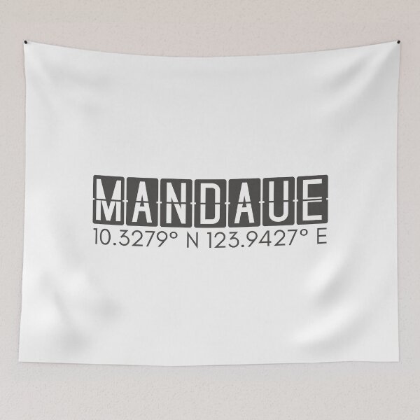 Item preview, Mandaue Philippines Coordinates Minimalist Design designed and sold by holaitssher.