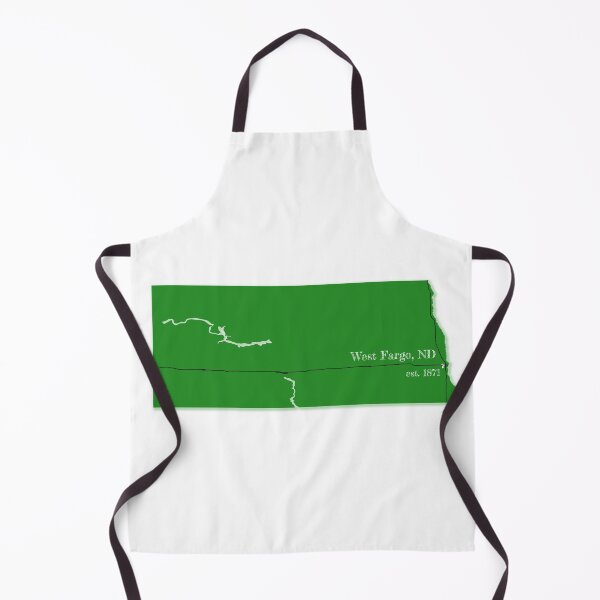 Item preview, West Fargo, ND [Green] designed and sold by PhilbonianDezin.