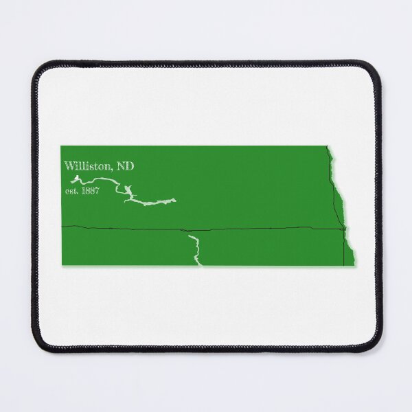 Item preview, Williston, ND [Green] designed and sold by PhilbonianDezin.