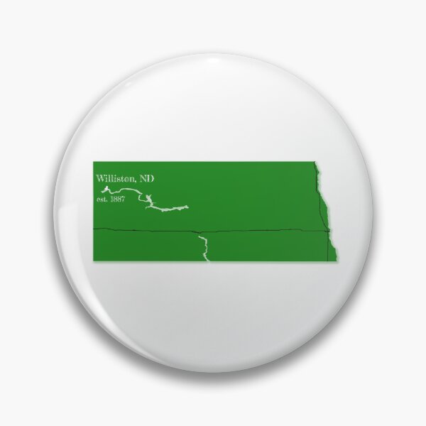 Item preview, Williston, ND [Green] designed and sold by PhilbonianDezin.