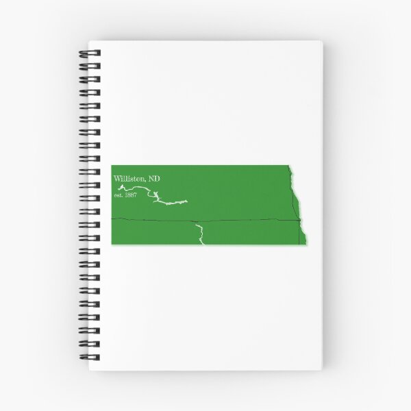 Item preview, Williston, ND [Green] designed and sold by PhilbonianDezin.