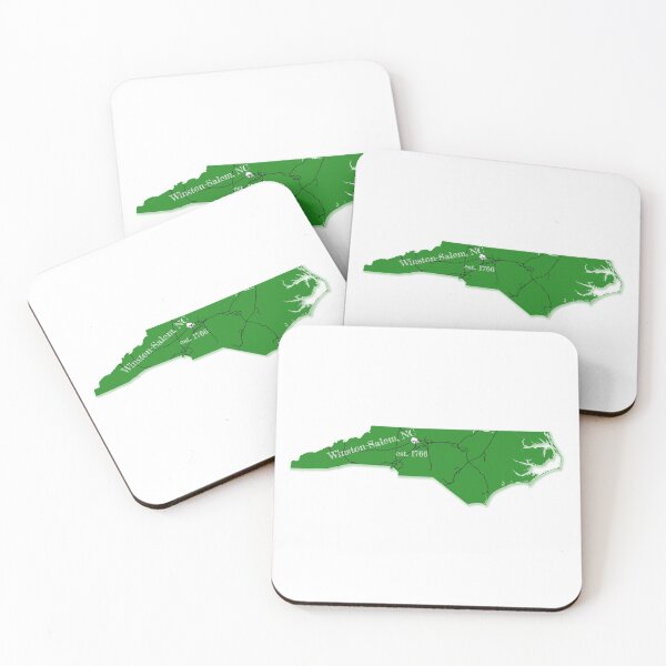 Item preview, Winston-Salem, NC [Green] designed and sold by PhilbonianDezin.