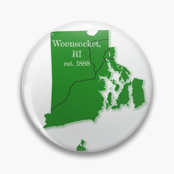 Item preview, Woonsocket, RI [Green] designed and sold by PhilbonianDezin.
