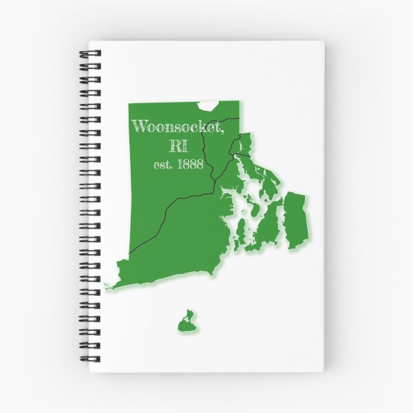Item preview, Woonsocket, RI [Green] designed and sold by PhilbonianDezin.