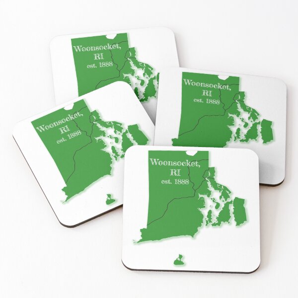 Item preview, Woonsocket, RI [Green] designed and sold by PhilbonianDezin.