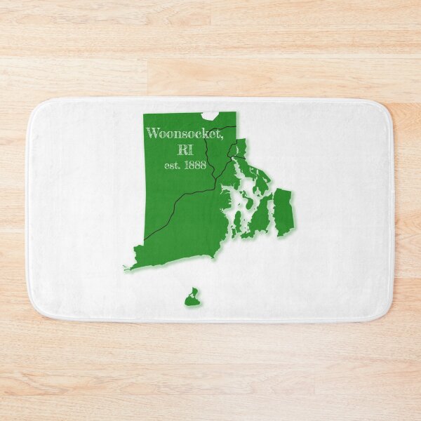 Item preview, Woonsocket, RI [Green] designed and sold by PhilbonianDezin.