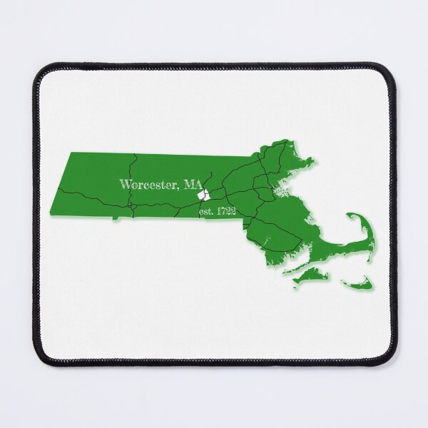 Item preview, Worcester, MA [Green] designed and sold by PhilbonianDezin.