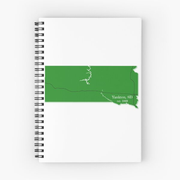 Item preview, Yankton, SD [Green] designed and sold by PhilbonianDezin.