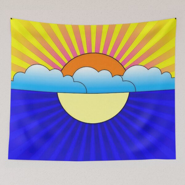 Item preview, Peter Max designed and sold by KaijuNoKaiju.