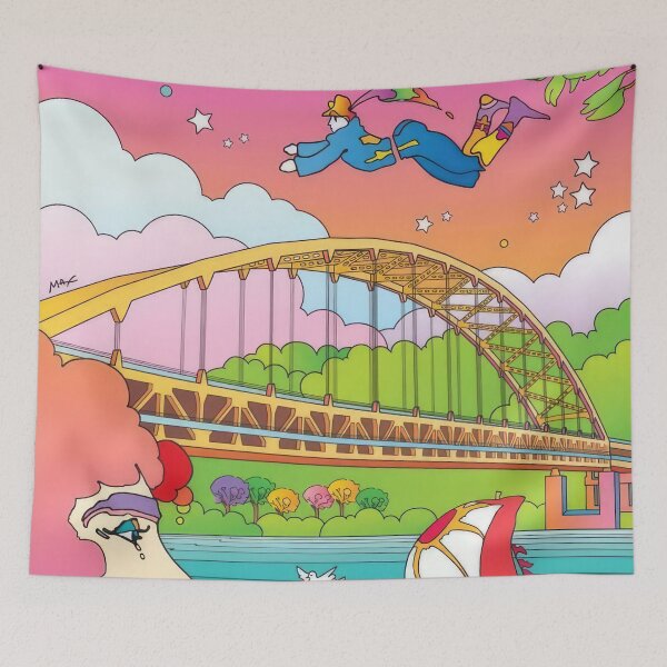 Item preview, Peter Max designed and sold by KaijuNoKaiju.