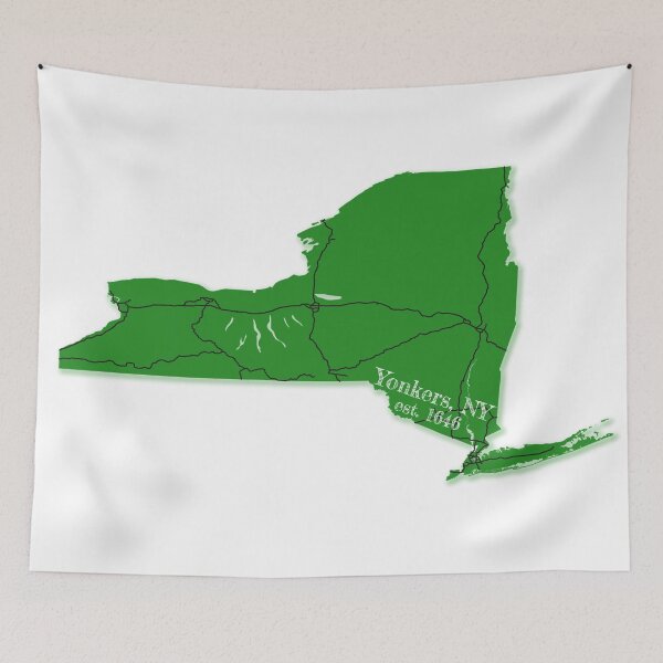 Item preview, Yonkers, NY [Green] designed and sold by PhilbonianDezin.