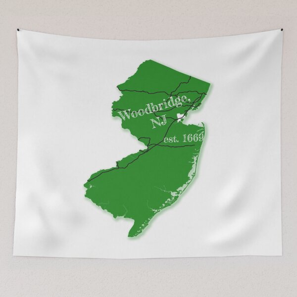 Item preview, Woodbridge, NJ [Green] designed and sold by PhilbonianDezin.