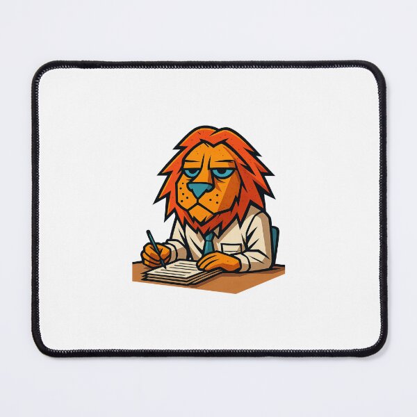 Item preview, Funny Workday Lion designed and sold by MegaMild.