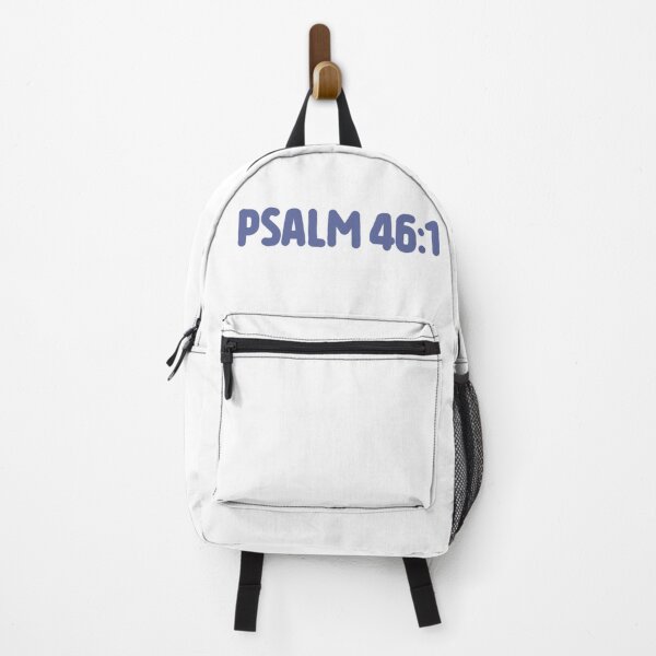 Item preview, Psalm 46:1 navy blue designed and sold by LRM_ artz.