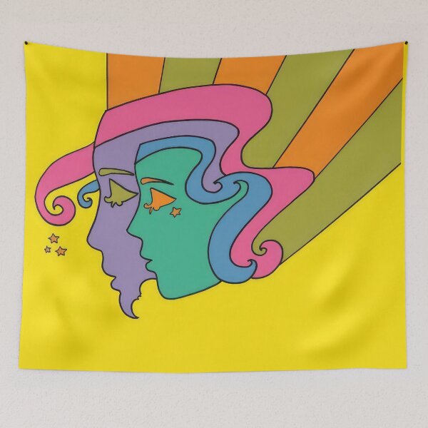 Item preview, Peter Max designed and sold by KaijuNoKaiju.