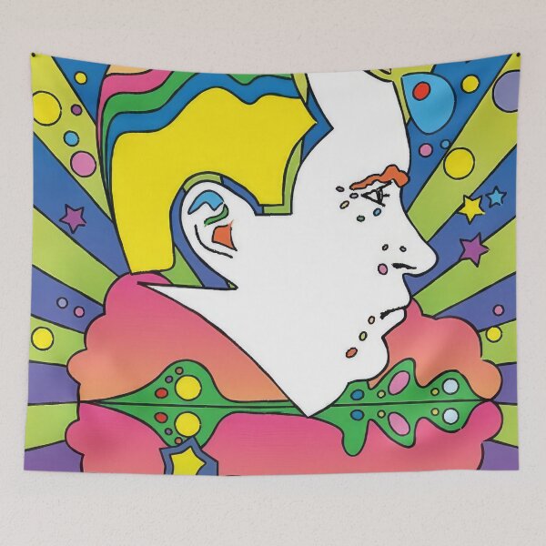 Item preview, Peter Max designed and sold by KaijuNoKaiju.