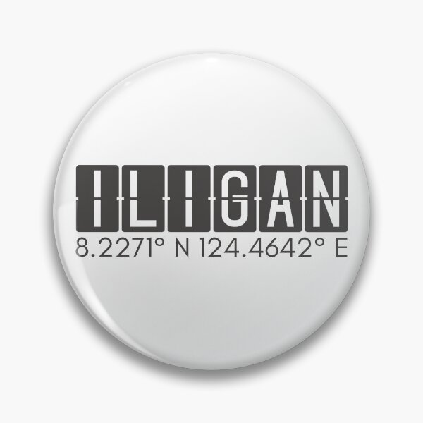 Item preview, Iligan Philippines Coordinates Minimalist Design designed and sold by holaitssher.