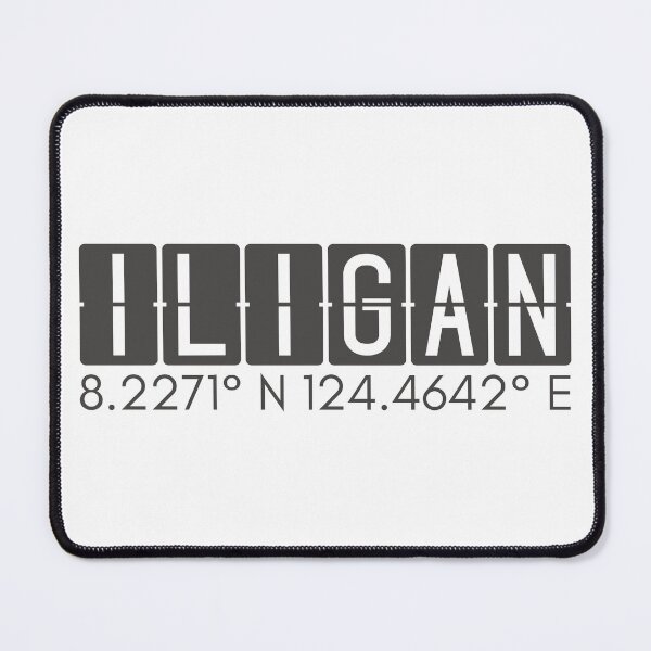 Item preview, Iligan Philippines Coordinates Minimalist Design designed and sold by holaitssher.