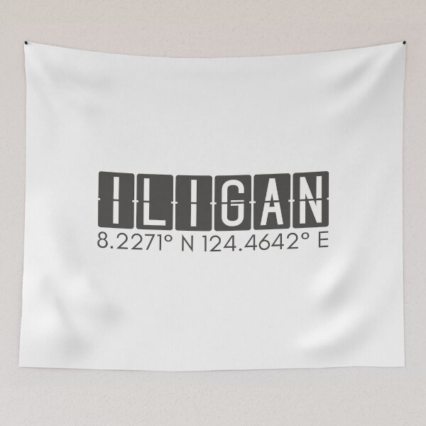 Item preview, Iligan Philippines Coordinates Minimalist Design designed and sold by holaitssher.