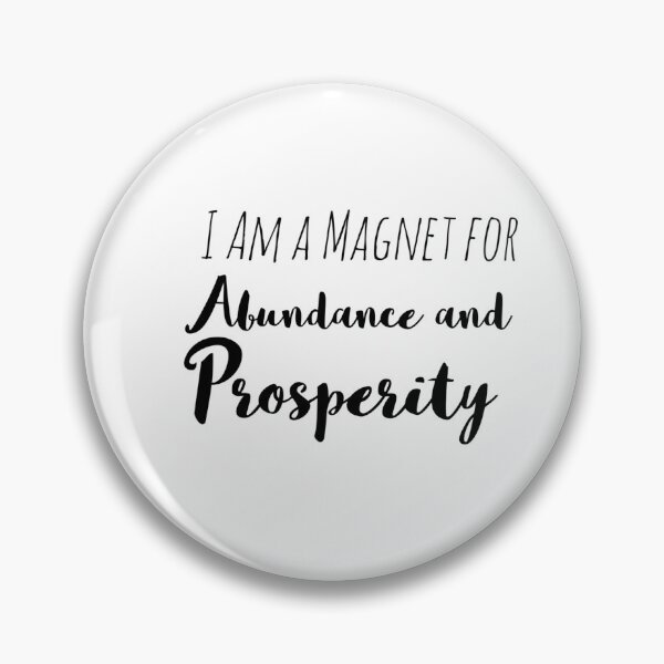 Item preview, I Am a Magnet for Abundance and Prosperity – Wealth Affirmation designed and sold by Camila  Ardila.