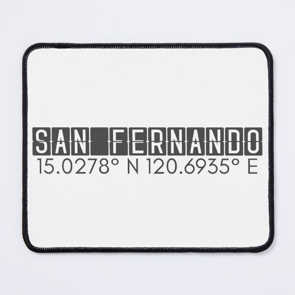 Item preview, San Fernando Pampanga Philippines Coordinates Minimalist designed and sold by holaitssher.