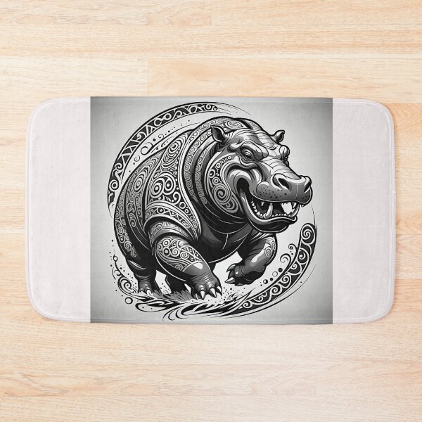 Item preview, Hippos  Tattoo #3 designed and sold by Helios Be. Lavsh.