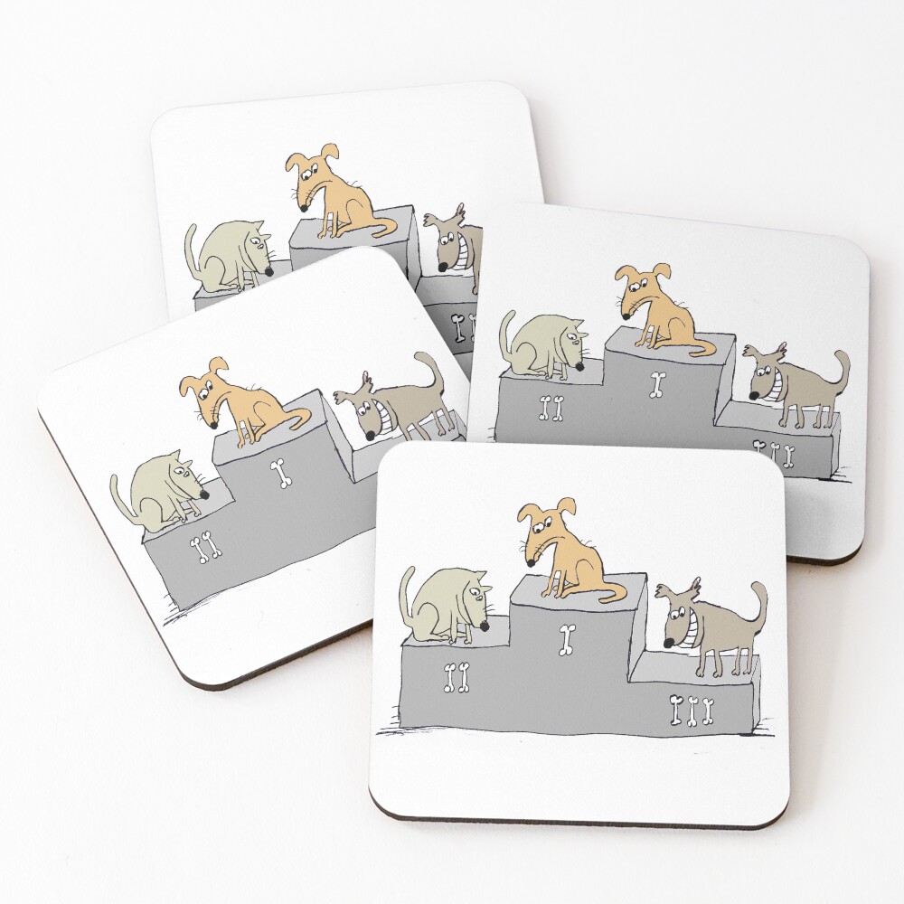 Item preview, Coasters (Set of 4) designed and sold by ARToonHouse.