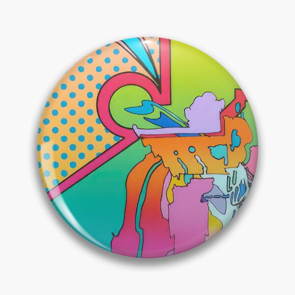 Item preview, Peter Max designed and sold by KaijuNoKaiju.