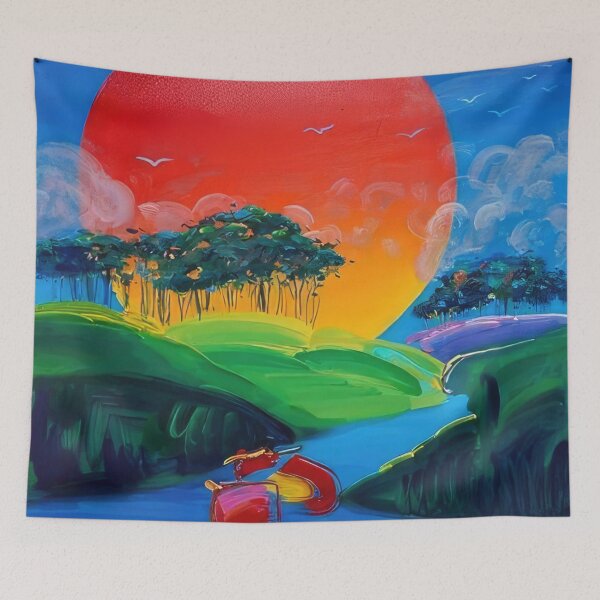 Item preview, Peter Max designed and sold by KaijuNoKaiju.