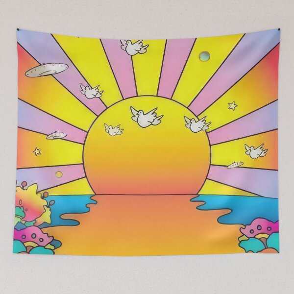 Item preview, Peter Max designed and sold by KaijuNoKaiju.