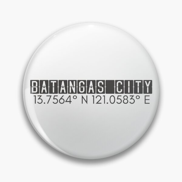 Item preview, Batangas City Philippines Coordinates Minimalist Design designed and sold by holaitssher.