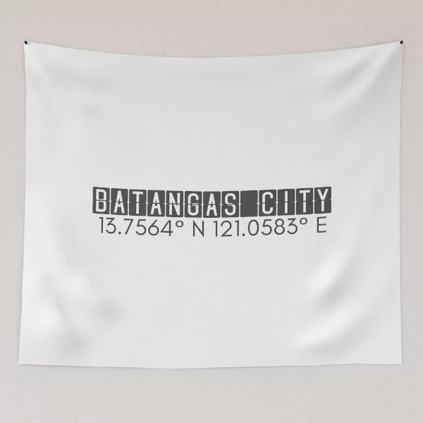 Item preview, Batangas City Philippines Coordinates Minimalist Design designed and sold by holaitssher.