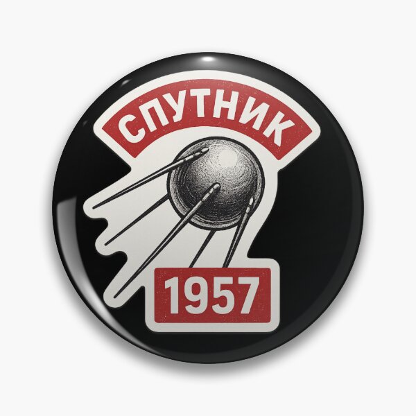 Item preview, sputnik 1957 space travel and satellites 1950s history designed and sold by PilotandPlane.