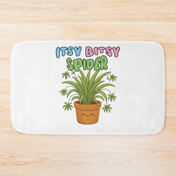 Item preview, Itsy Bitsy Spider Plant – Cute Minimalist Botanical Pun Design designed and sold by Lazy T Co..